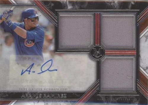 2022 Topps Museum Collection - Aramis Ramirez #SWTRA-AR