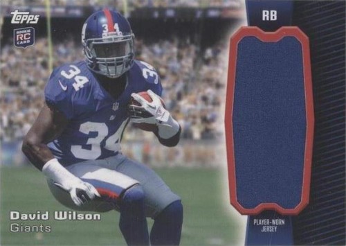 2012 Topps David Wilson #RJR-DW