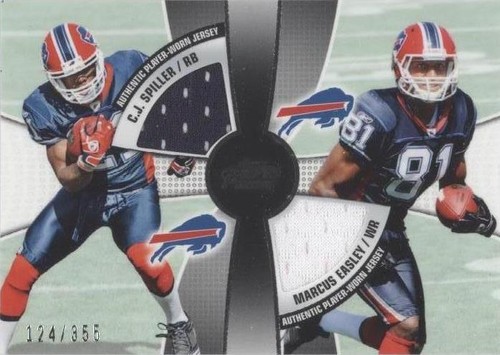 2010 Topps Prime C.J. Spiller Marcus Easley #2QR-SE