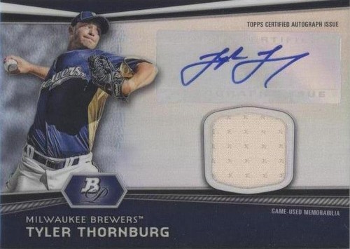 2012 Bowman Platinum - Tyler Thornburg #AR-TT
