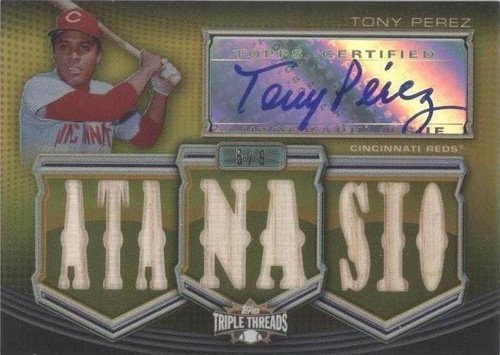 2010 Topps Triple Threads - Tony Perez #TTAR-166