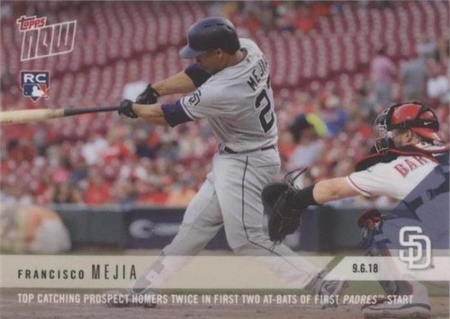 2018 Topps Now - Francisco Mejia #696