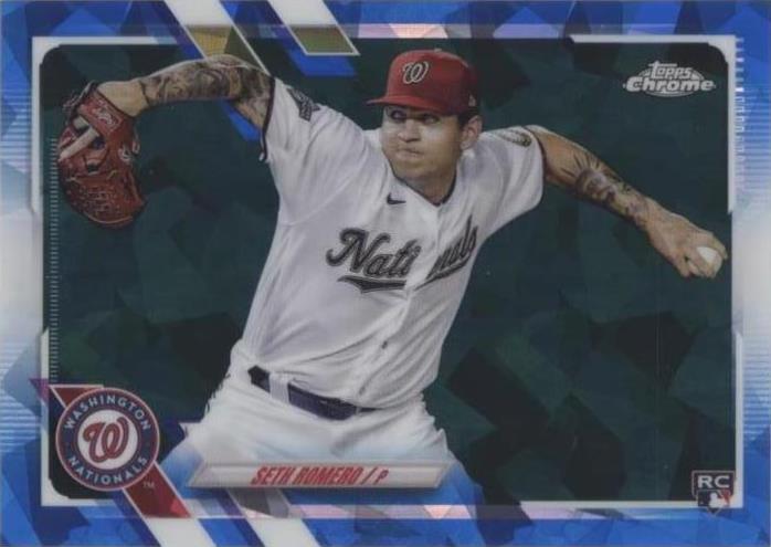 2021 Topps Chrome Update Series Sapphire Edition - Seth Romero #US77