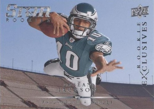 2008 Upper Deck Rookie Exclusives DeSean Jackson #RE84