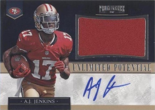 2012 Panini Prominence A.J. Jenkins #9