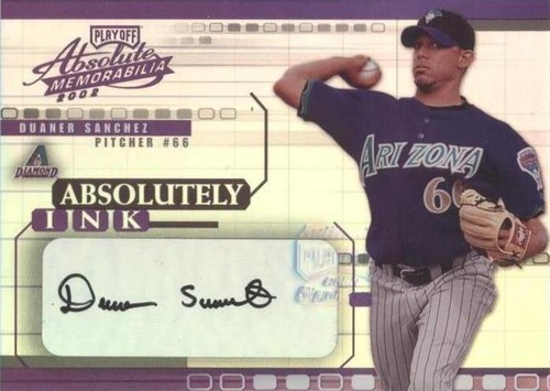 2002 Playoff Absolute Memorabilia - Duaner Sanchez #AI-15