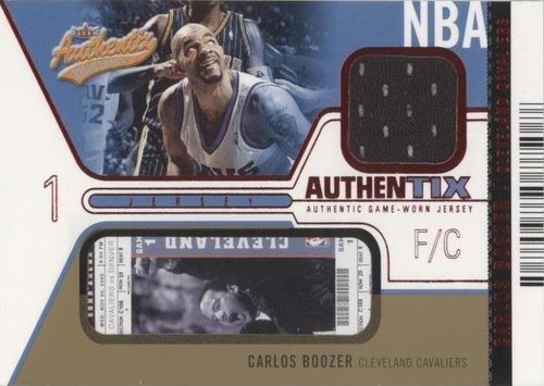 2003-04 Fleer Authentix - Carlos Boozer #JA-CB