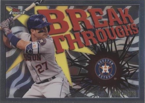 2017 Topps Finest - Jose Altuve #FB-JA