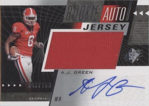 2011 SP Authentic A.J. Green #67