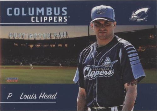 2018 Choice Columbus Clippers - Louis Head #16