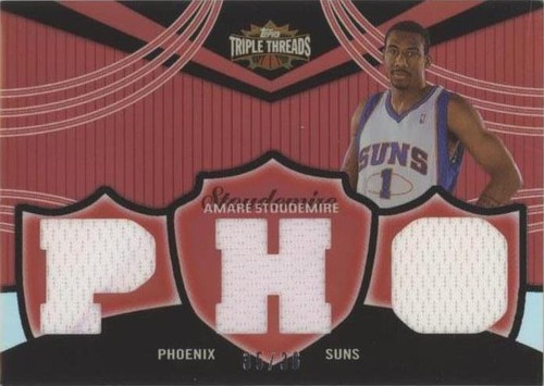 2006-07 Topps Triple Threads - Amar'e Stoudemire #TTR-5