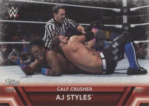 2017 Topps WWE Then Now Forever - AJ Styles #F-26