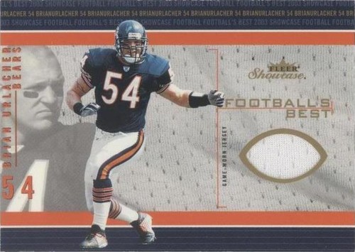 2003 Fleer Showcase Brian Urlacher #FB-BU