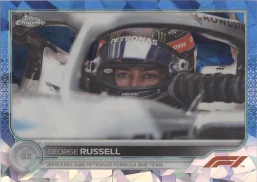 2022 Topps Chrome Sapphire Edition Formula 1 - George Russell #19