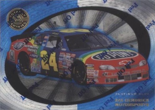 1997 Pinnacle Totally Certified - Jeff Gordon #58