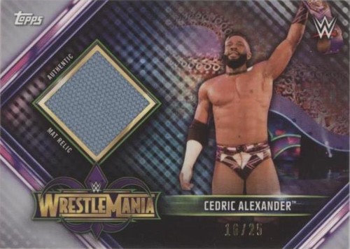 2019 Topps WWE Road to Wrestlemania - Cedric Alexander #MR-CA