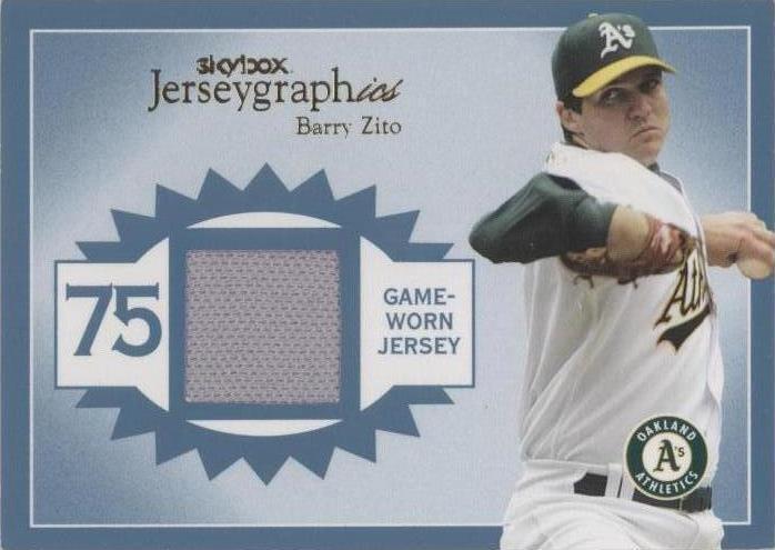 2004 Skybox Autographics - Barry Zito #J-BZ