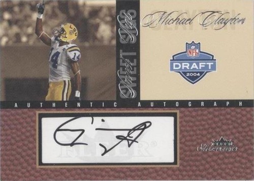 2004 Fleer Showcase Michael Clayton #SSA-MC