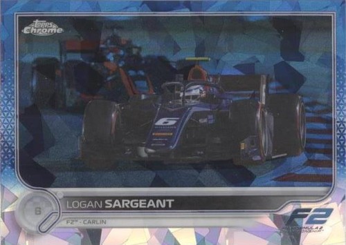 2022 Topps Chrome Sapphire Edition Formula 1 - Logan Sargeant #134