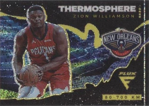 2020 Panini Flux Fanatics Factory Set Cracked Ice Prizm Zion