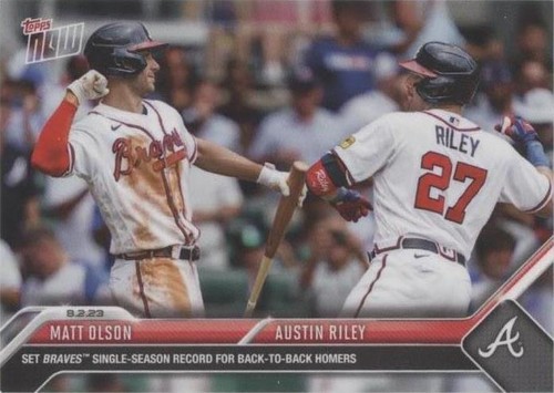 2023 Topps Now - Austin Riley Matt Olson #646