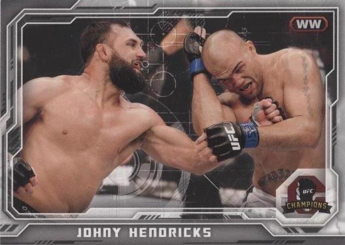 2014 Topps UFC Champions - Johny Hendricks #93