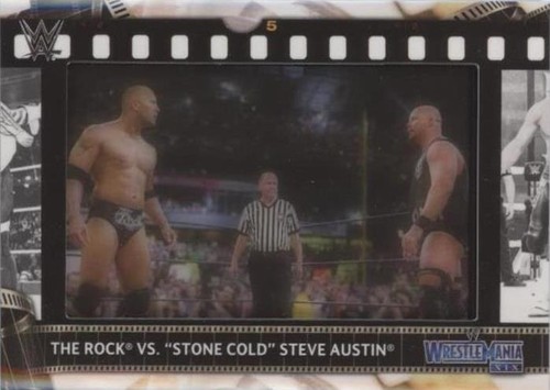 2021 Topps WWE - Steve Austin The Rock #FS-RA3