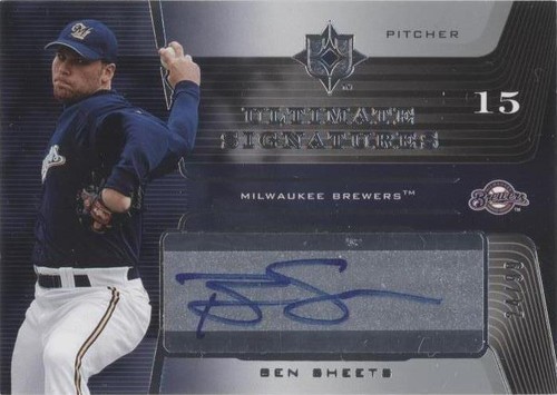 2004 Upper Deck Ultimate Collection - Ben Sheets #BS