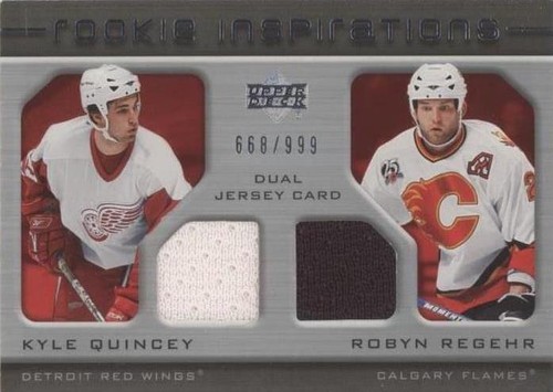 2005-06 Upper Deck Rookie Update - Kyle Quincey Robyn Regehr #250