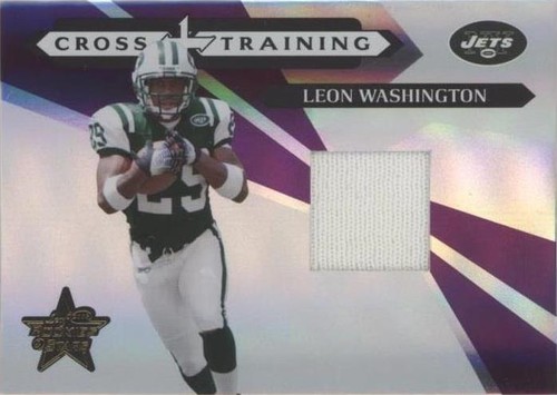 2006 Leaf Rookies & Stars Leon Washington #CT-5