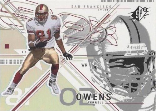 2002 SPx Terrell Owens #82
