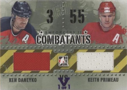 2013-14 In the Game Enforcers II - Keith Primeau Ken Daneyko #C-34