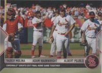 2022 Topps Now - Adam Wainwright Albert Pujols Yadier Molina #1000