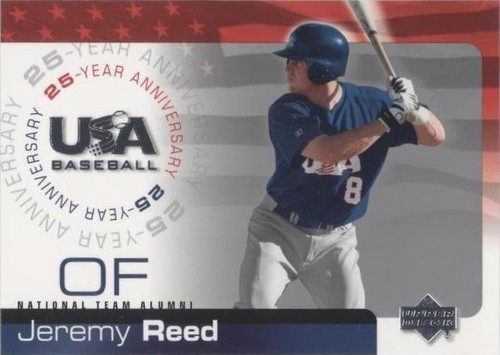 2004 Upper Deck USA Baseball 25-Year Anniversary - Jeremy Reed #USA-149
