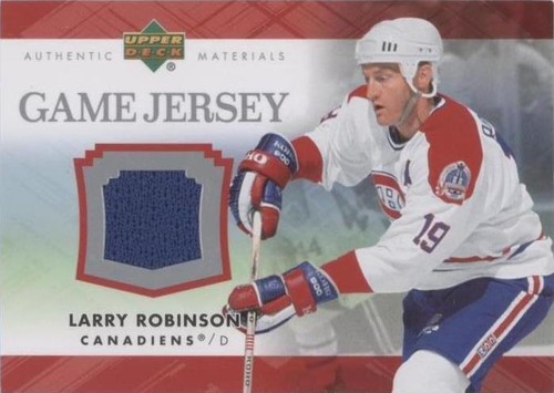 2007-08 Upper Deck - Larry Robinson #J-LR