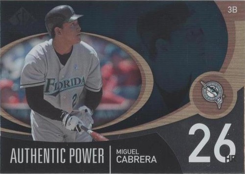 2007 SP Authentic - Miguel Cabrera #AP-35
