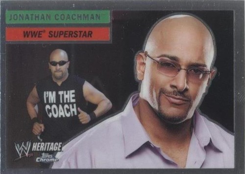 2006 Topps Chrome WWE Heritage - Jonathan Coachman #20