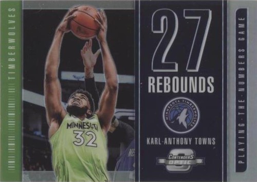 2018-19 Panini Contenders Optic - Karl-Anthony Towns #15