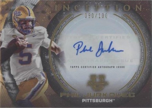 2022-23 Bowman Inception University Phil Jurkovec #TOP-PJ
