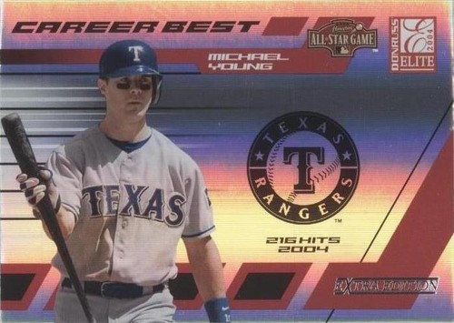 2004 Donruss Elite Extra Edition - Michael Young #CB-10