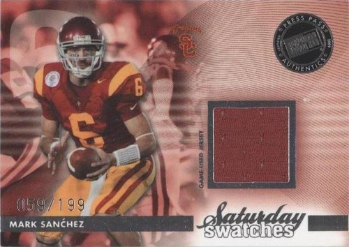 2009 Press Pass Legends Mark Sanchez #SSW-MS