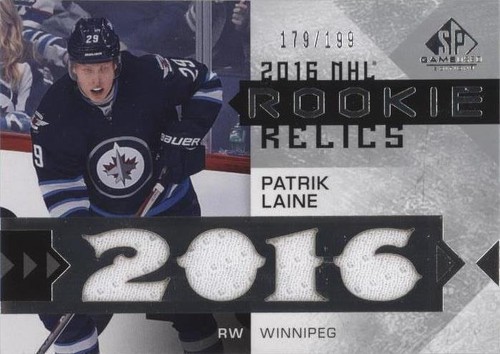 2016-17 SP Game Used - Patrik Laine #RRB-PL