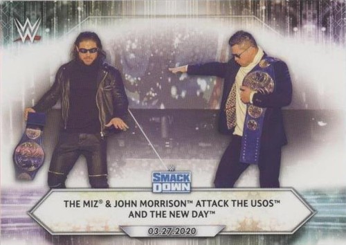 2021 Topps WWE - John Morrison The Miz #42