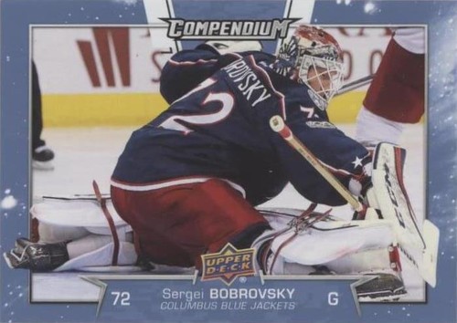 2017-18 Upper Deck Compendium - Sergei Bobrovsky #378