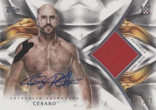 2019 Topps WWE Undisputed - Cesaro #UAR-CS