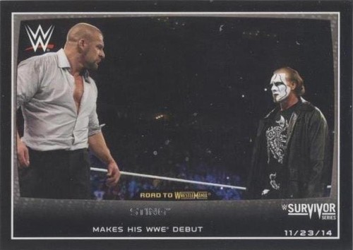 2015 Topps WWE Road to Wrestlemania - Sting #64