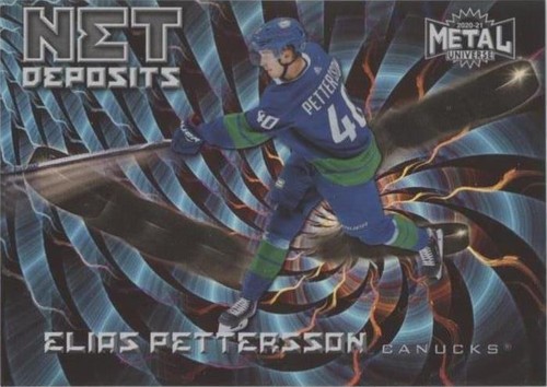 2020-21 Skybox Metal Universe - Elias Pettersson #ND-15