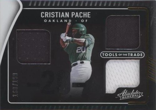 2022 Panini Absolute - Cristian Pache #TTT3-CP