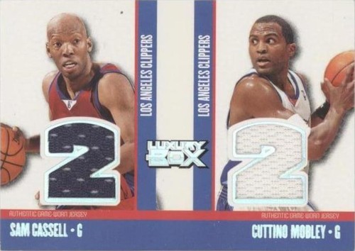 2005-06 Topps Luxury Box - Sam Cassell/Cuttino Mobley #TCR-CM