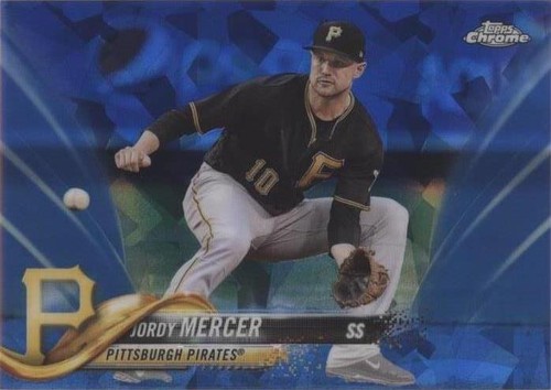 2018 Topps Chrome Sapphire Edition - Jordy Mercer #23